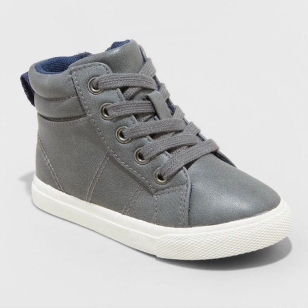 Toddler Boys Cat & Jack Mateo High Top Sneakers in Gray